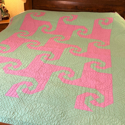 Exquisite Indiana Puzzle Quilt
