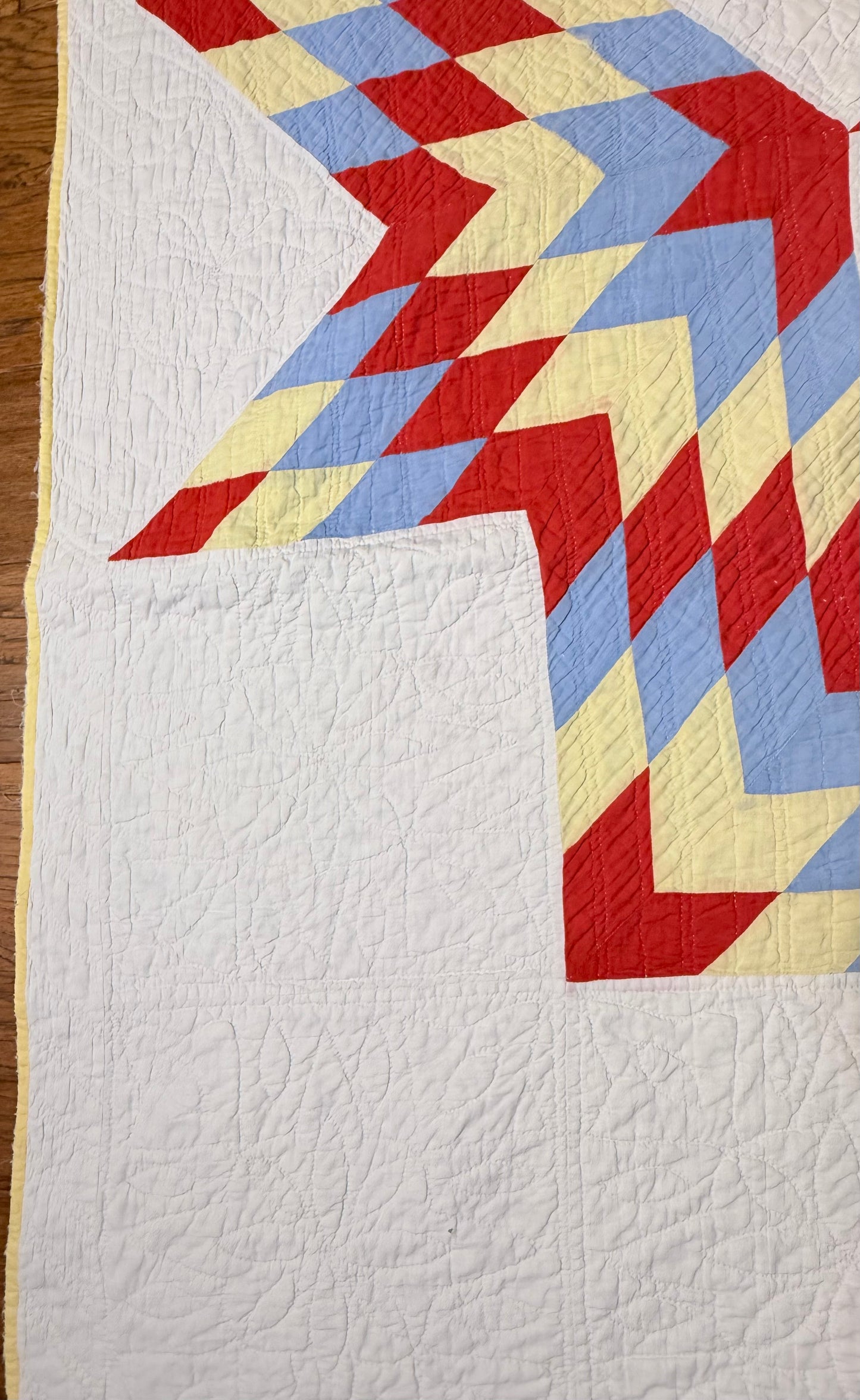 Broken Star Quilt in Solids