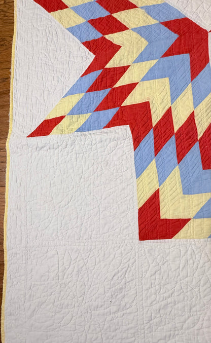 Broken Star Quilt in Solids