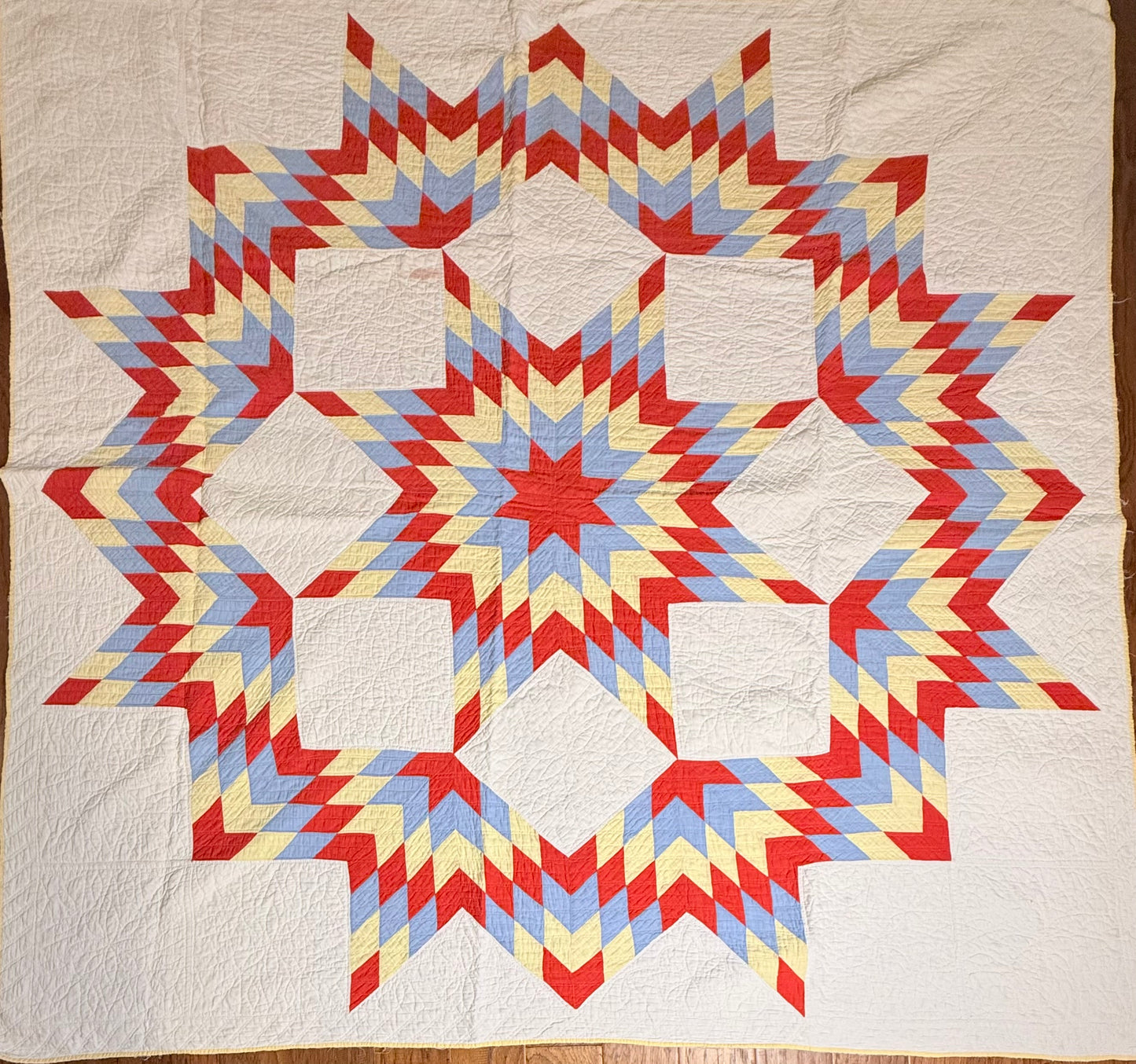Broken Star Quilt in Solids