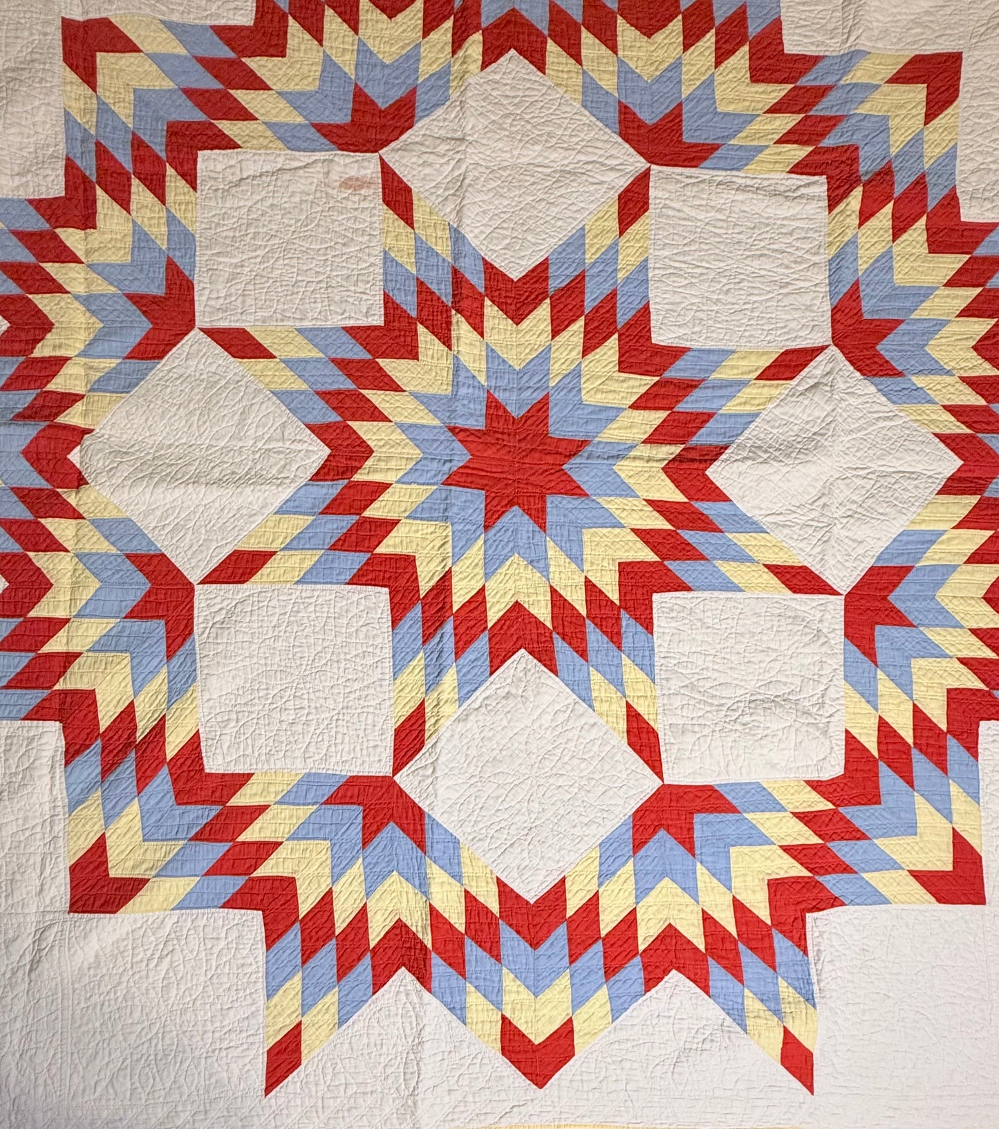 Broken Star Quilt in Solids