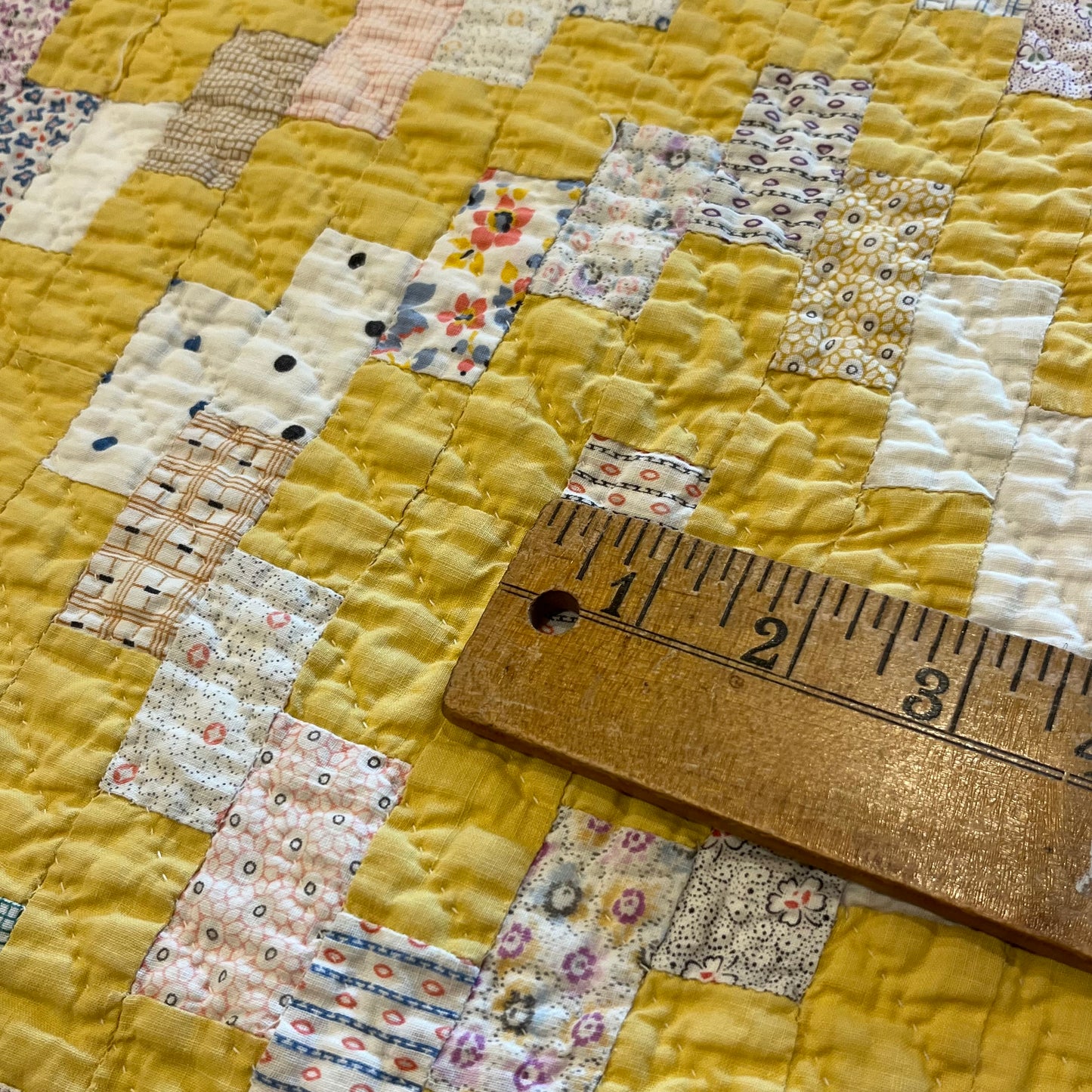 Brickwork Crib Quilt