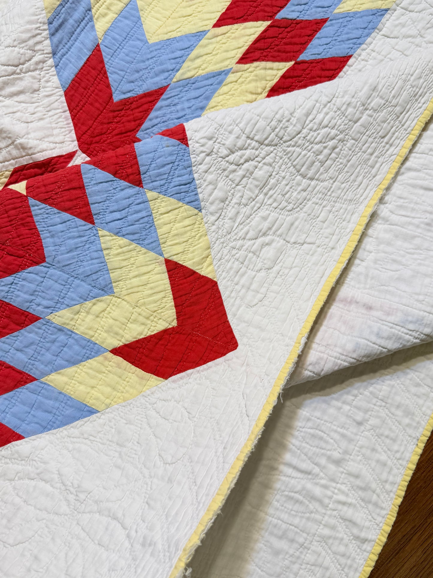 Broken Star Quilt in Solids