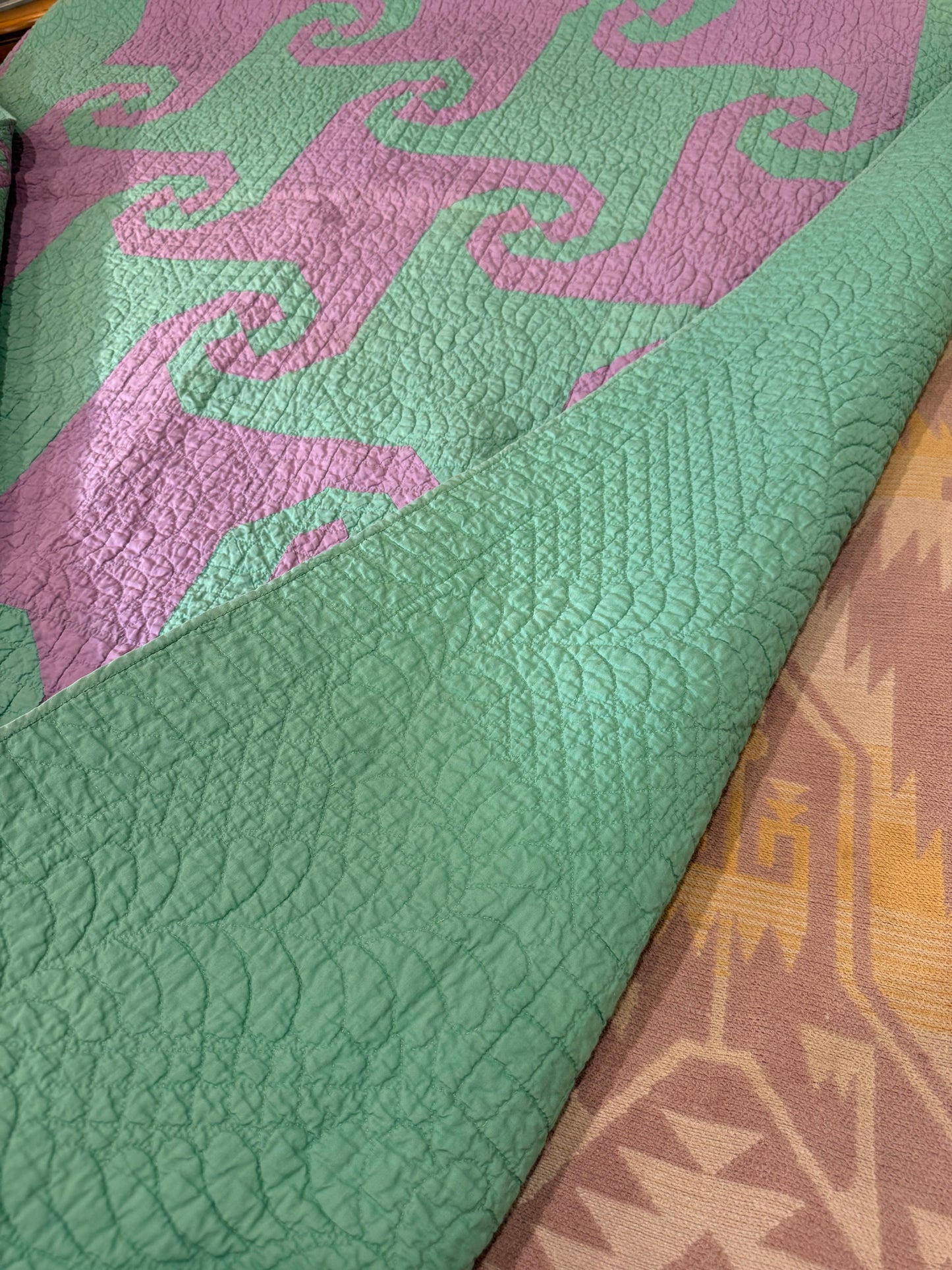 Exquisite Indiana Puzzle Quilt