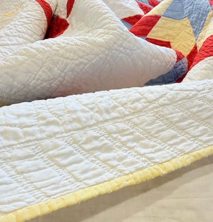 Broken Star Quilt in Solids