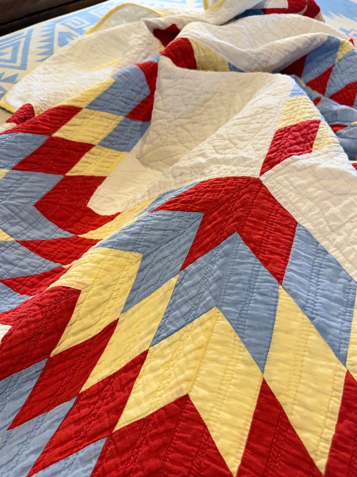 Broken Star Quilt in Solids