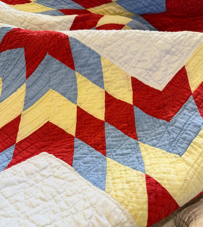 Broken Star Quilt in Solids