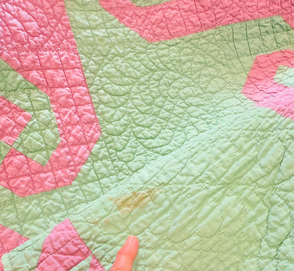 Exquisite Indiana Puzzle Quilt