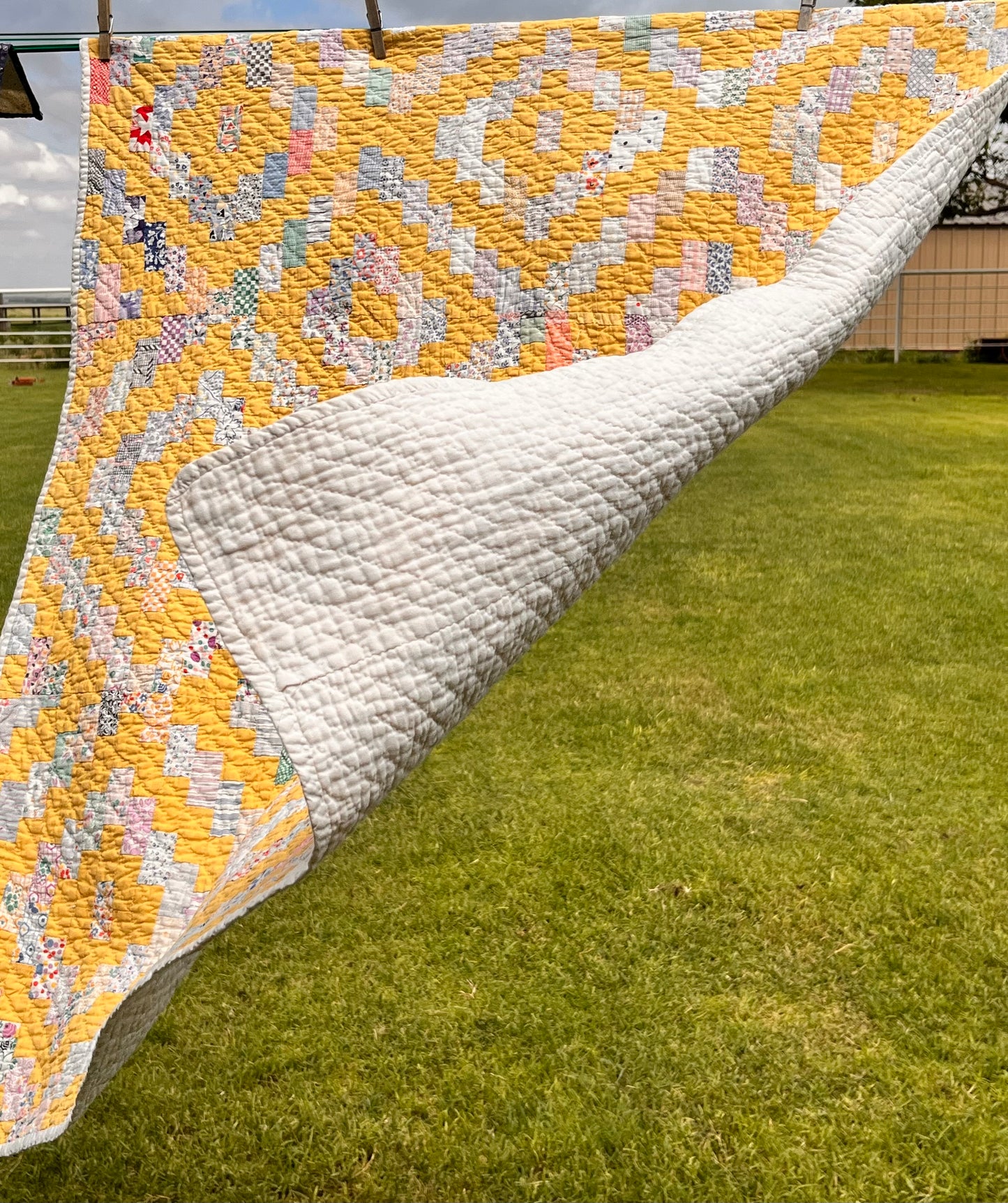 Brickwork Crib Quilt