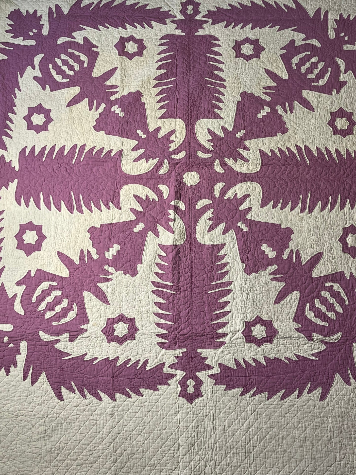 Hawaiian Crowns and Lehua Quilt