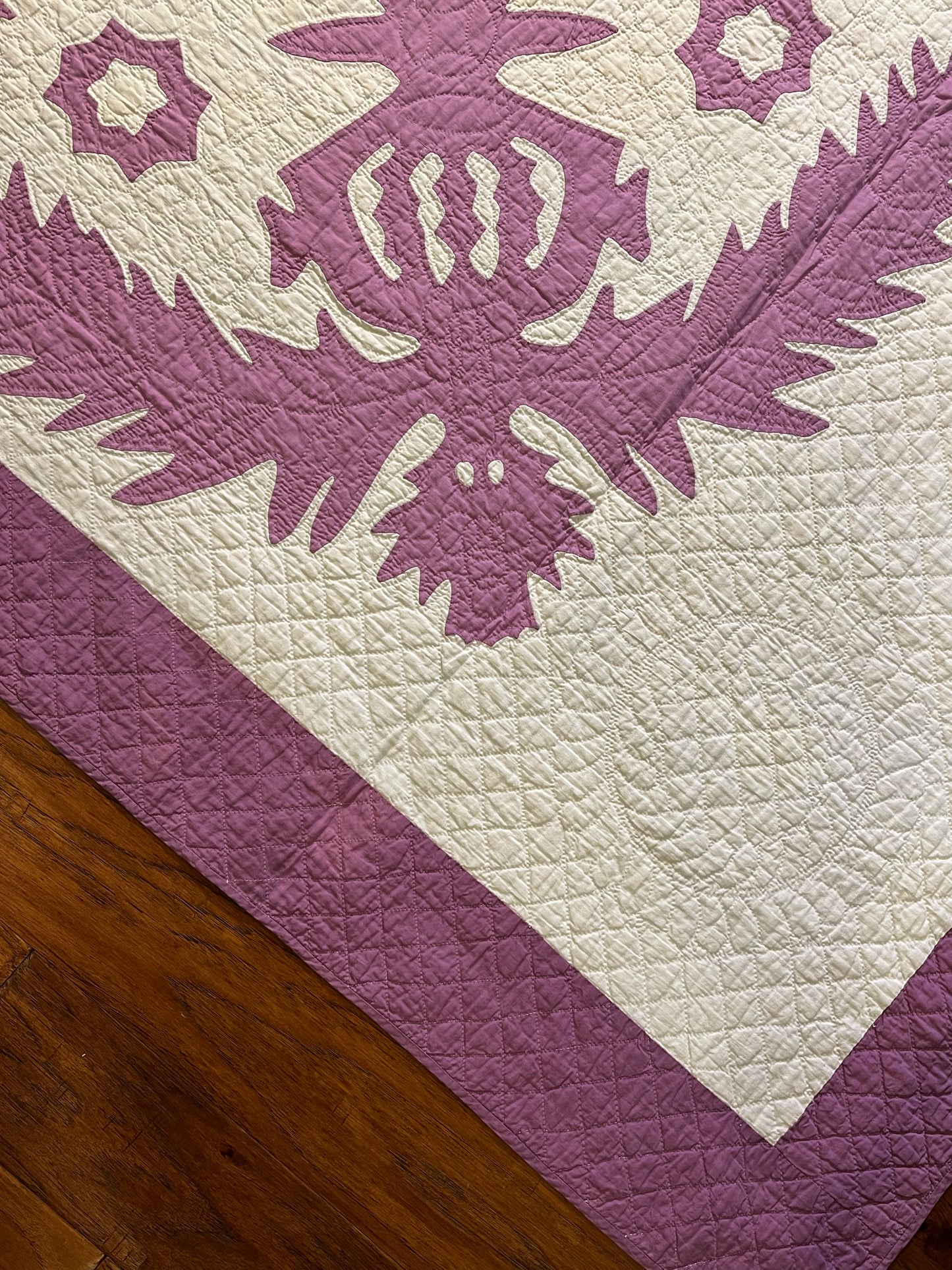 Hawaiian Crowns and Lehua Quilt