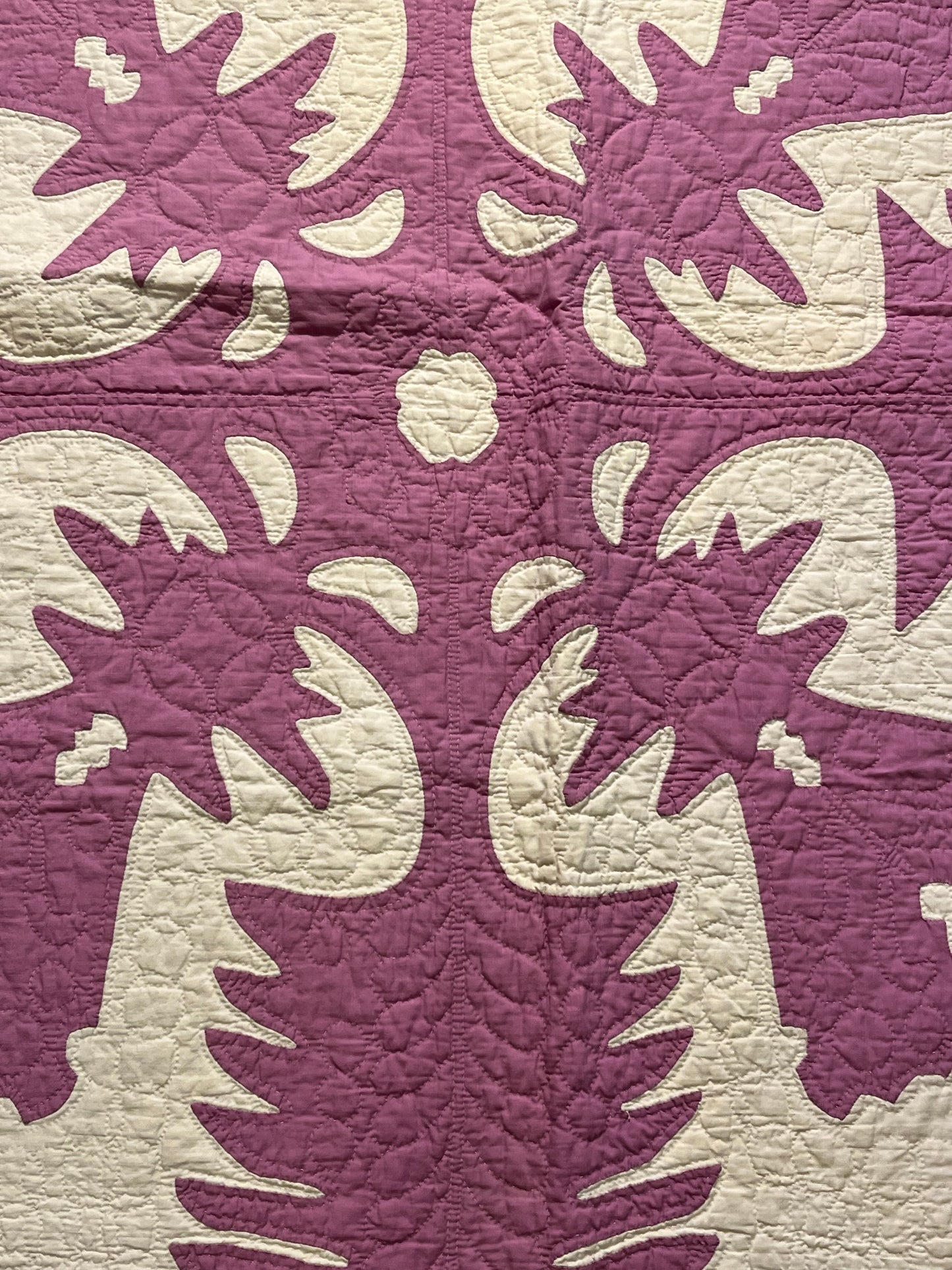 Hawaiian Crowns and Lehua Quilt