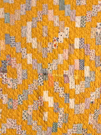 Brickwork Crib Quilt