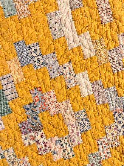 Brickwork Crib Quilt