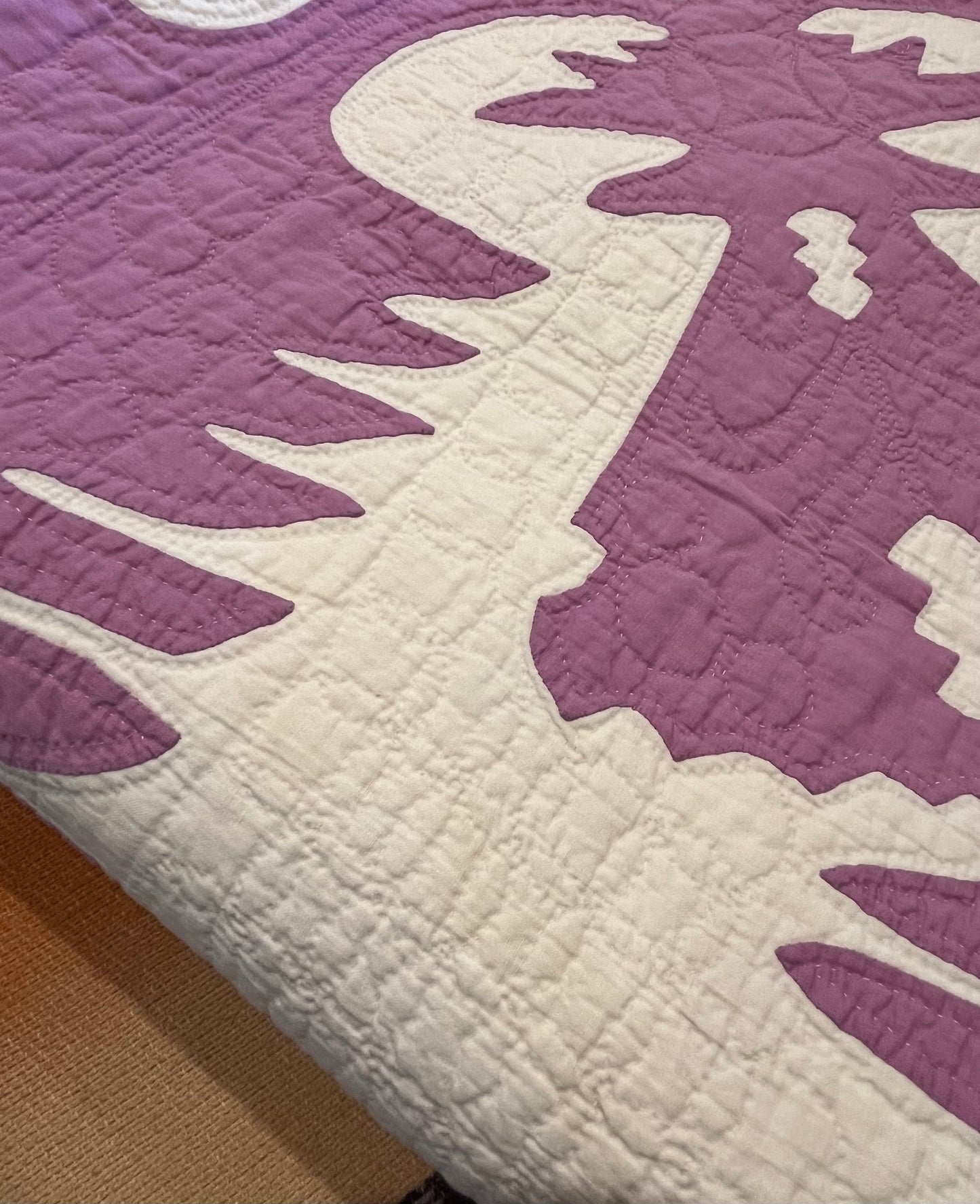 Hawaiian Crowns and Lehua Quilt