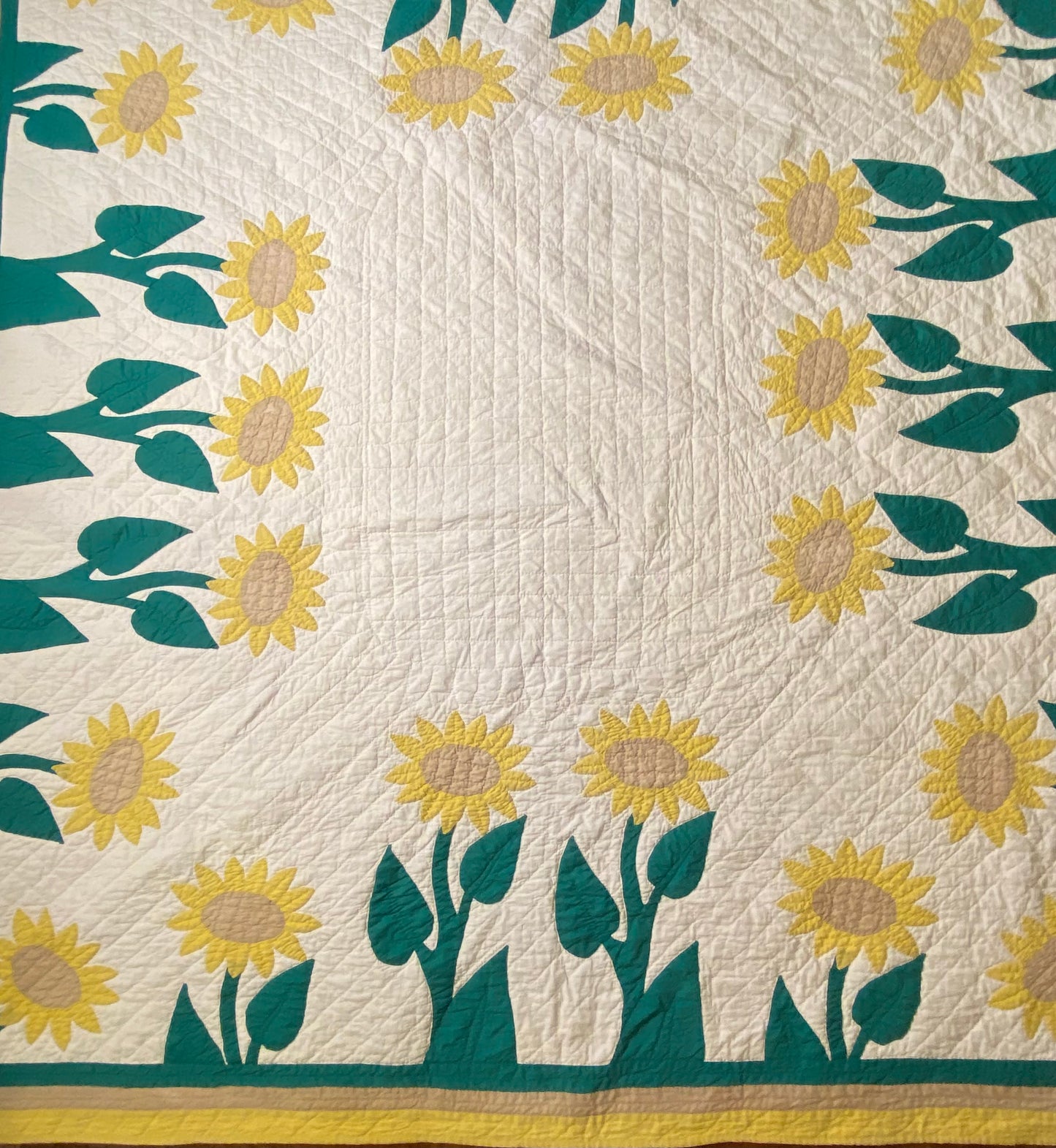 Mountain Mist Sunflower Quilt SOLD