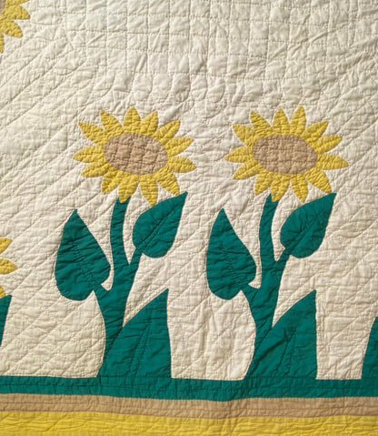 Mountain Mist Sunflower Quilt SOLD