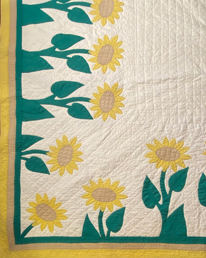 Mountain Mist Sunflower Quilt SOLD