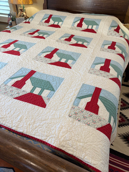 Honeymoon Cottage Quilt-A Ruby McKim Design