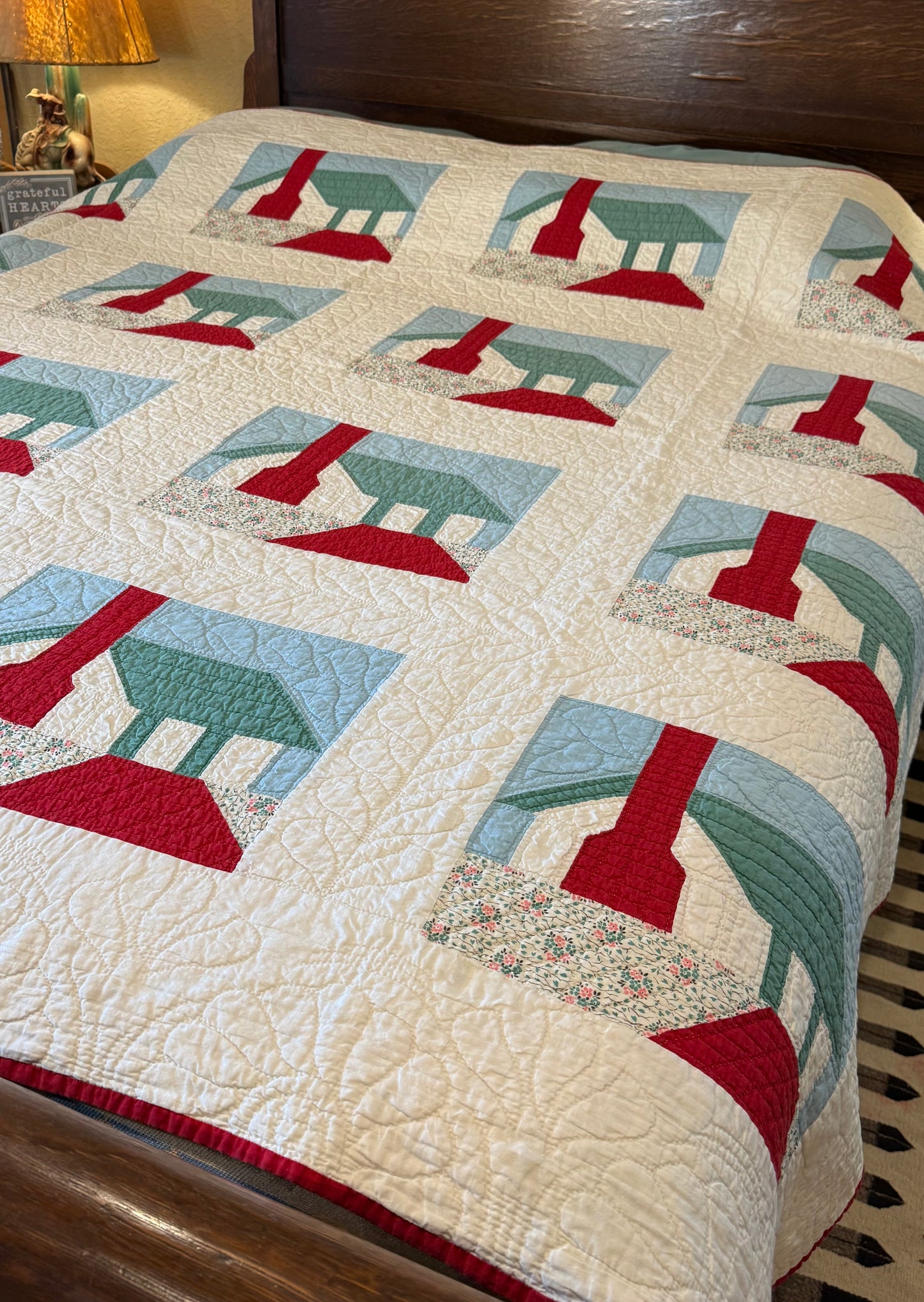 Honeymoon Cottage Quilt-A Ruby McKim Design