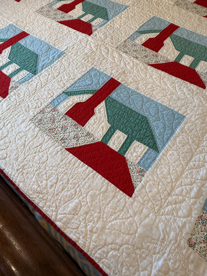 Honeymoon Cottage Quilt-A Ruby McKim Design