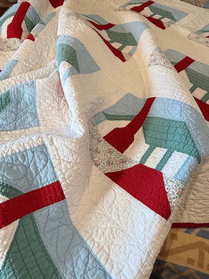 Honeymoon Cottage Quilt-A Ruby McKim Design