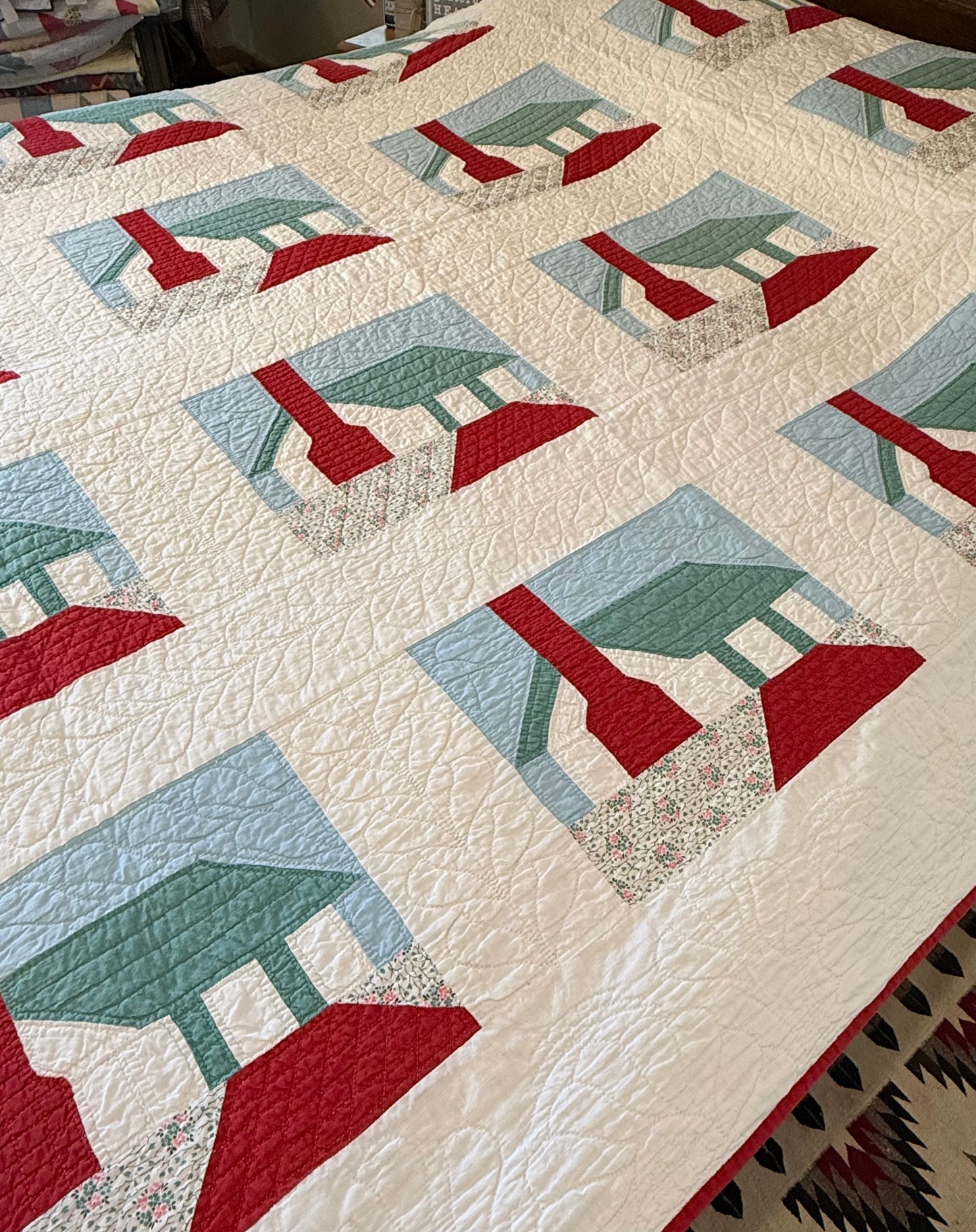 Honeymoon Cottage Quilt-A Ruby McKim Design