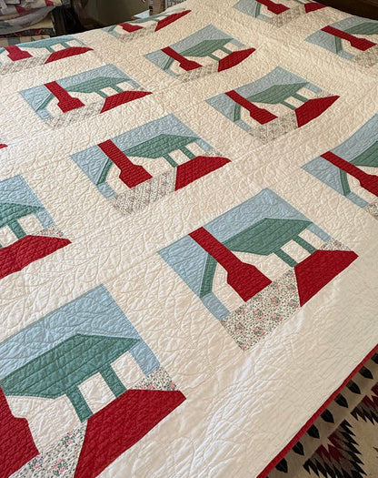 Honeymoon Cottage Quilt-A Ruby McKim Design
