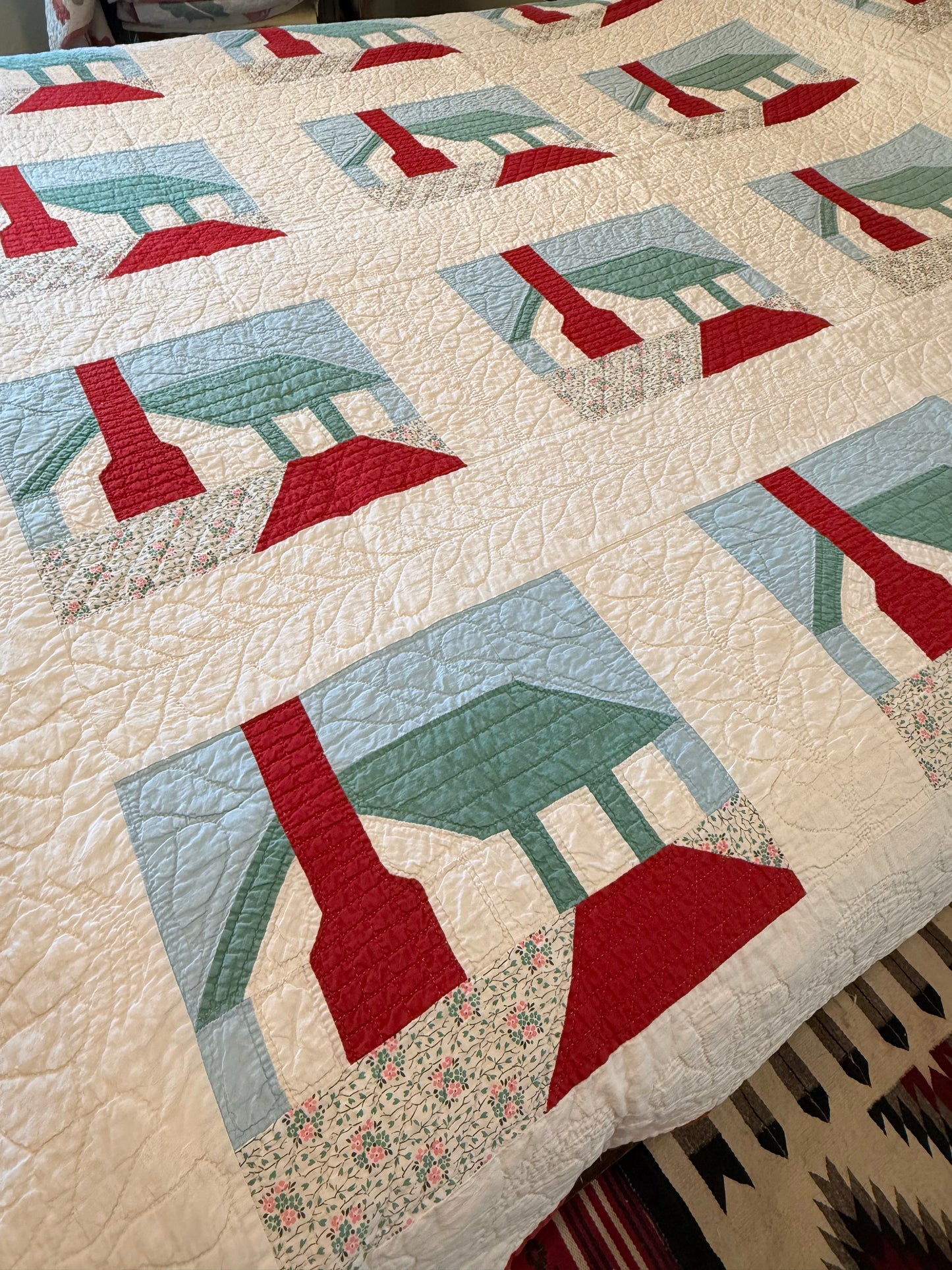 Honeymoon Cottage Quilt-A Ruby McKim Design