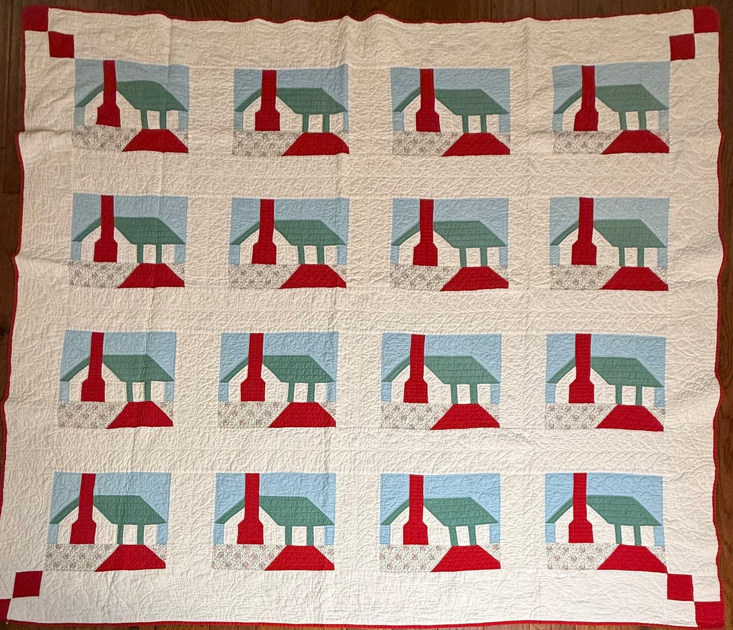 Honeymoon Cottage Quilt-A Ruby McKim Design