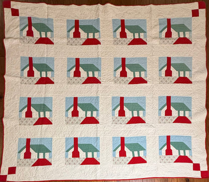 Honeymoon Cottage Quilt-A Ruby McKim Design