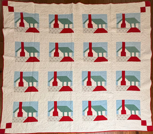 Honeymoon Cottage Quilt-A Ruby McKim Design