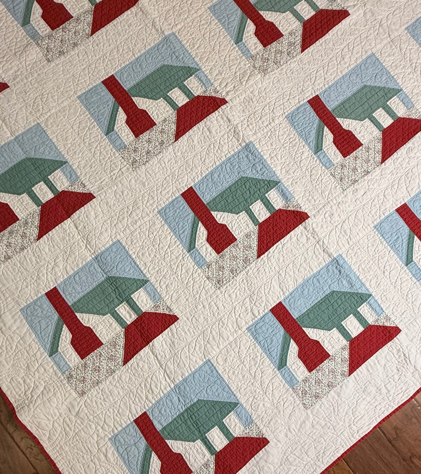 Honeymoon Cottage Quilt-A Ruby McKim Design