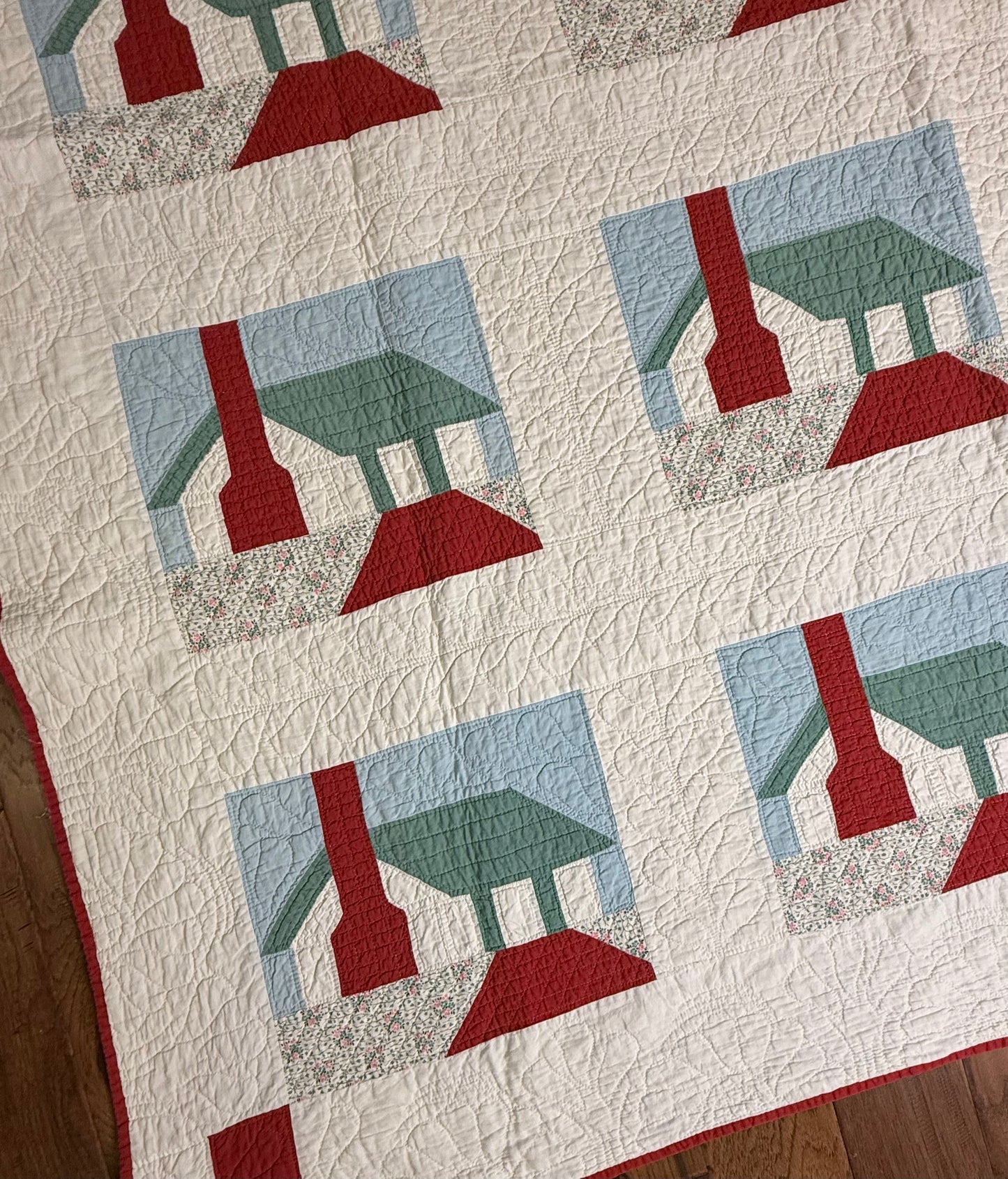 Honeymoon Cottage Quilt-A Ruby McKim Design