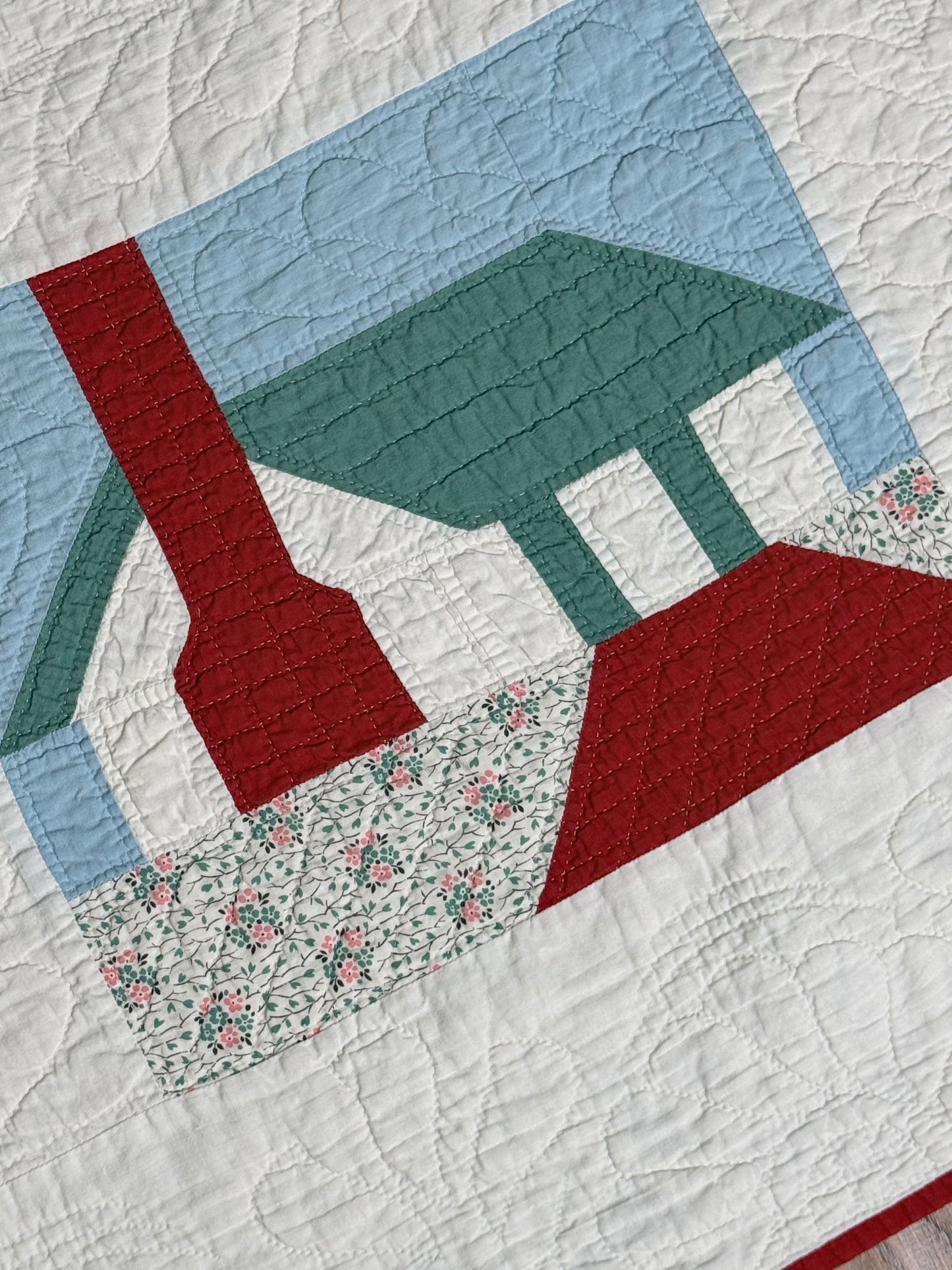 Honeymoon Cottage Quilt-A Ruby McKim Design