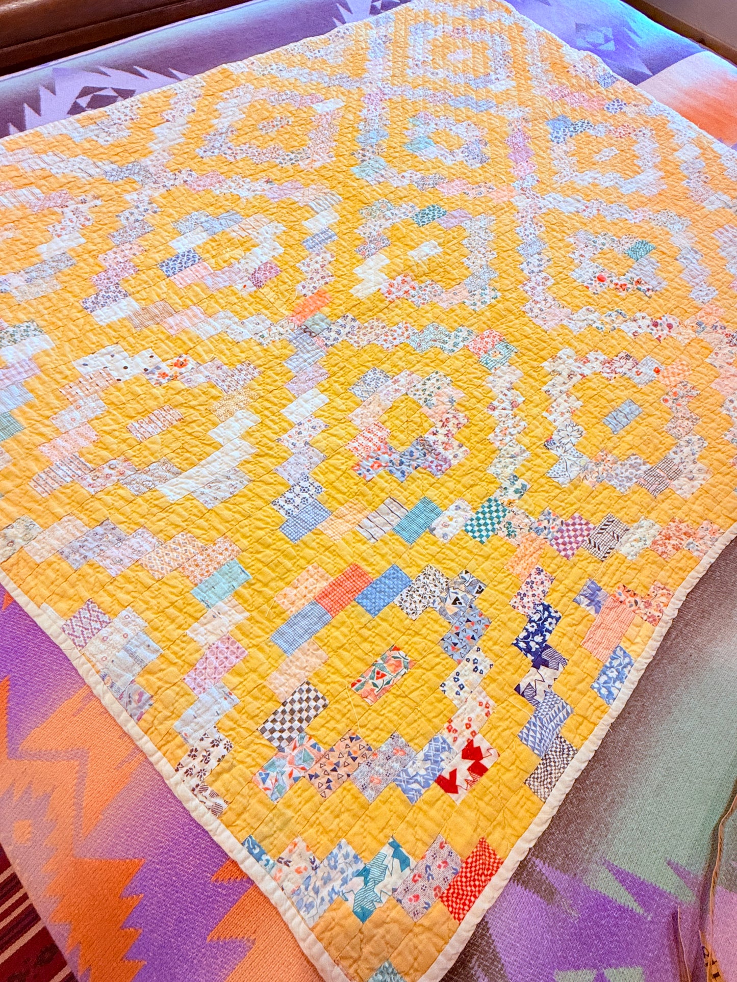 Brickwork Crib Quilt