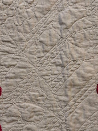 Early 9 Block Whimsical Applique  Quilt