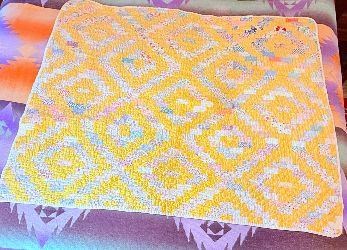 Brickwork Crib Quilt