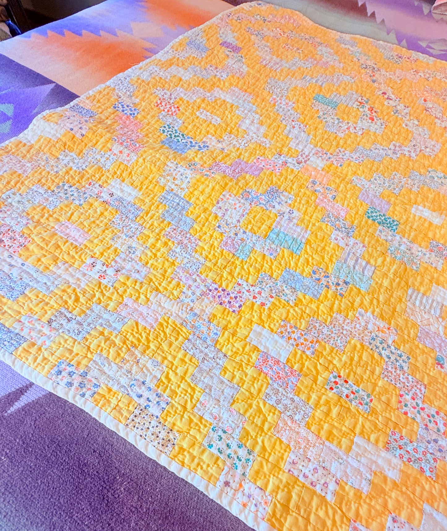 Brickwork Crib Quilt