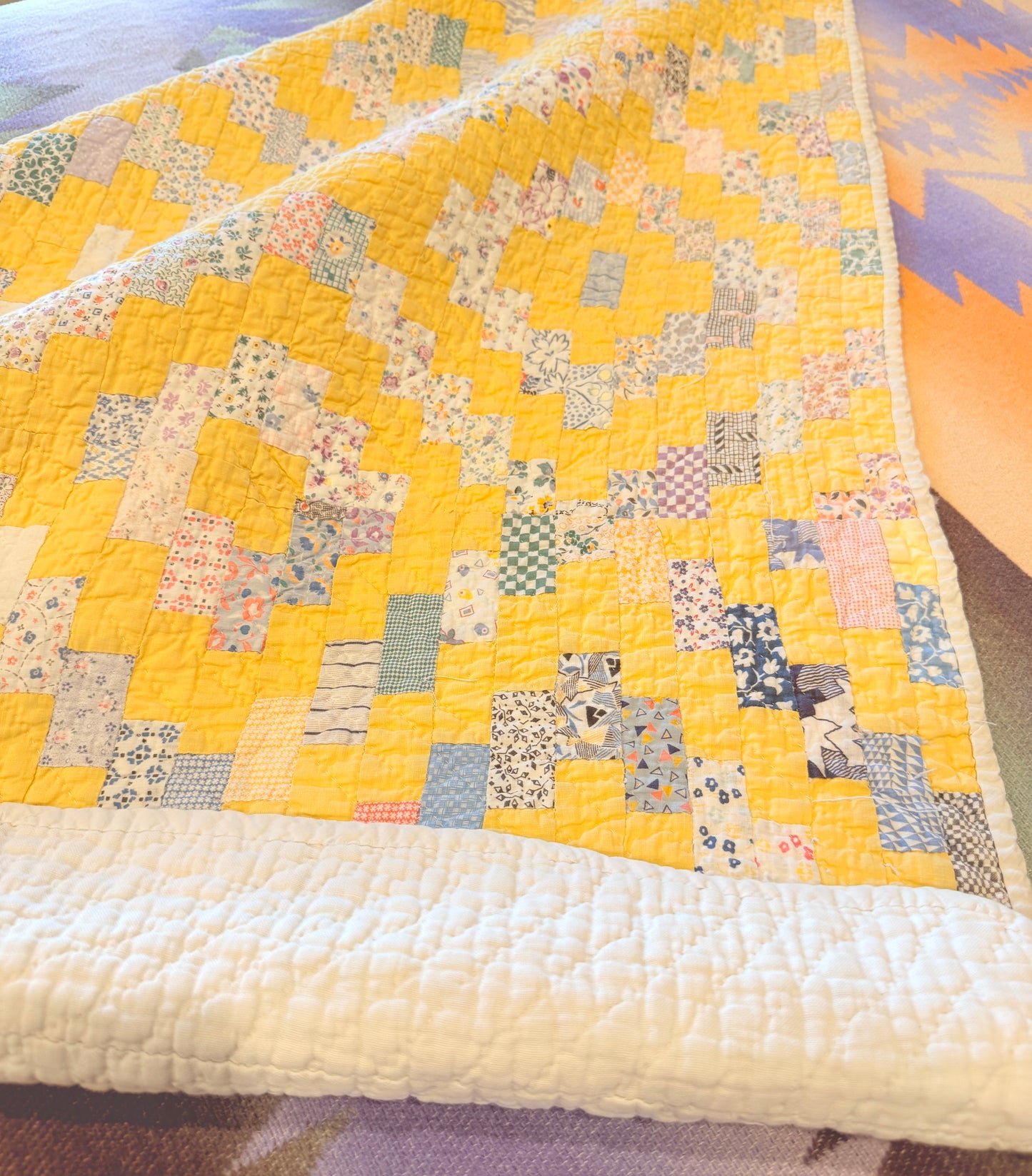 Brickwork Crib Quilt