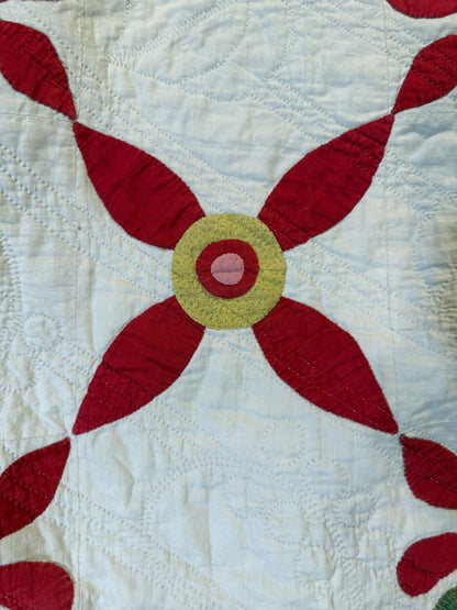 Early 9 Block Whimsical Applique  Quilt