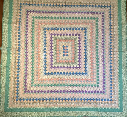 Trip Around The World Quilt.