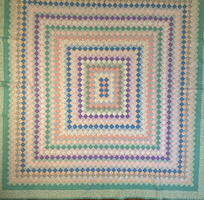 Trip Around The World Quilt.