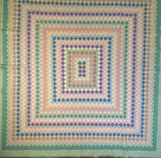 Trip Around The World Quilt.