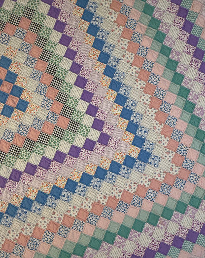 Trip Around The World Quilt.