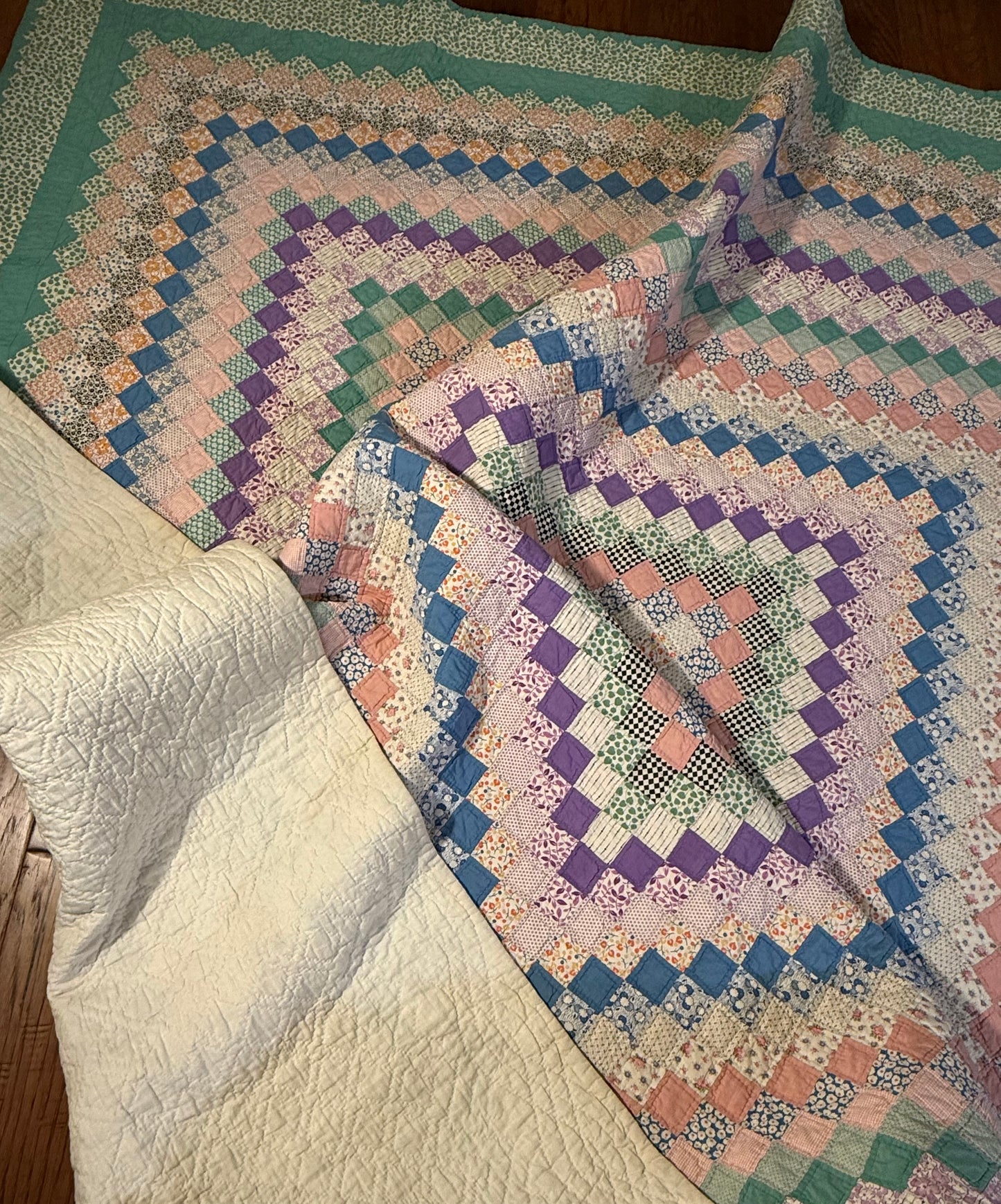 Trip Around The World Quilt.