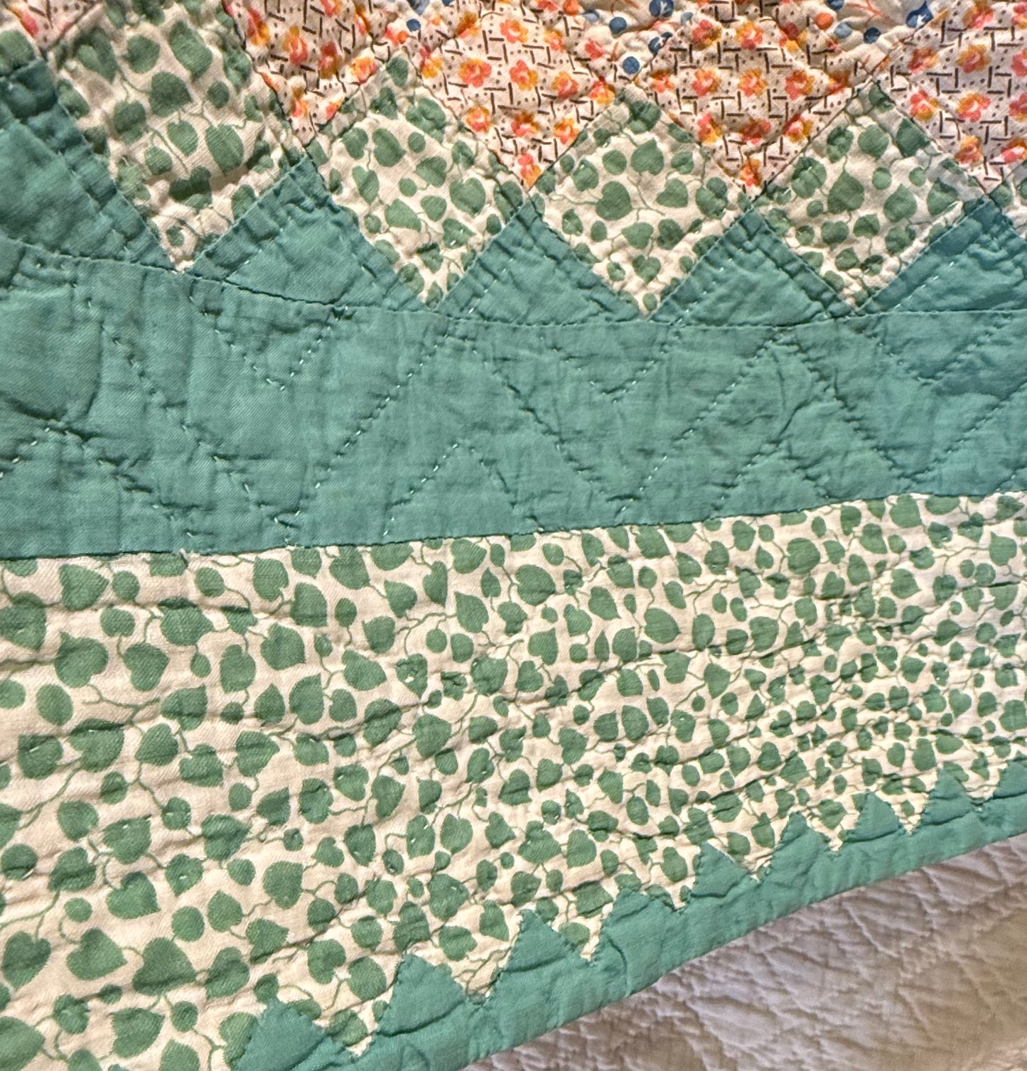 Trip Around The World Quilt.