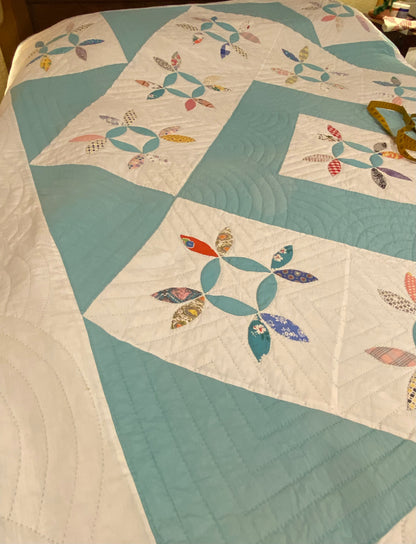 Tea Leaf Appliqué Quilt