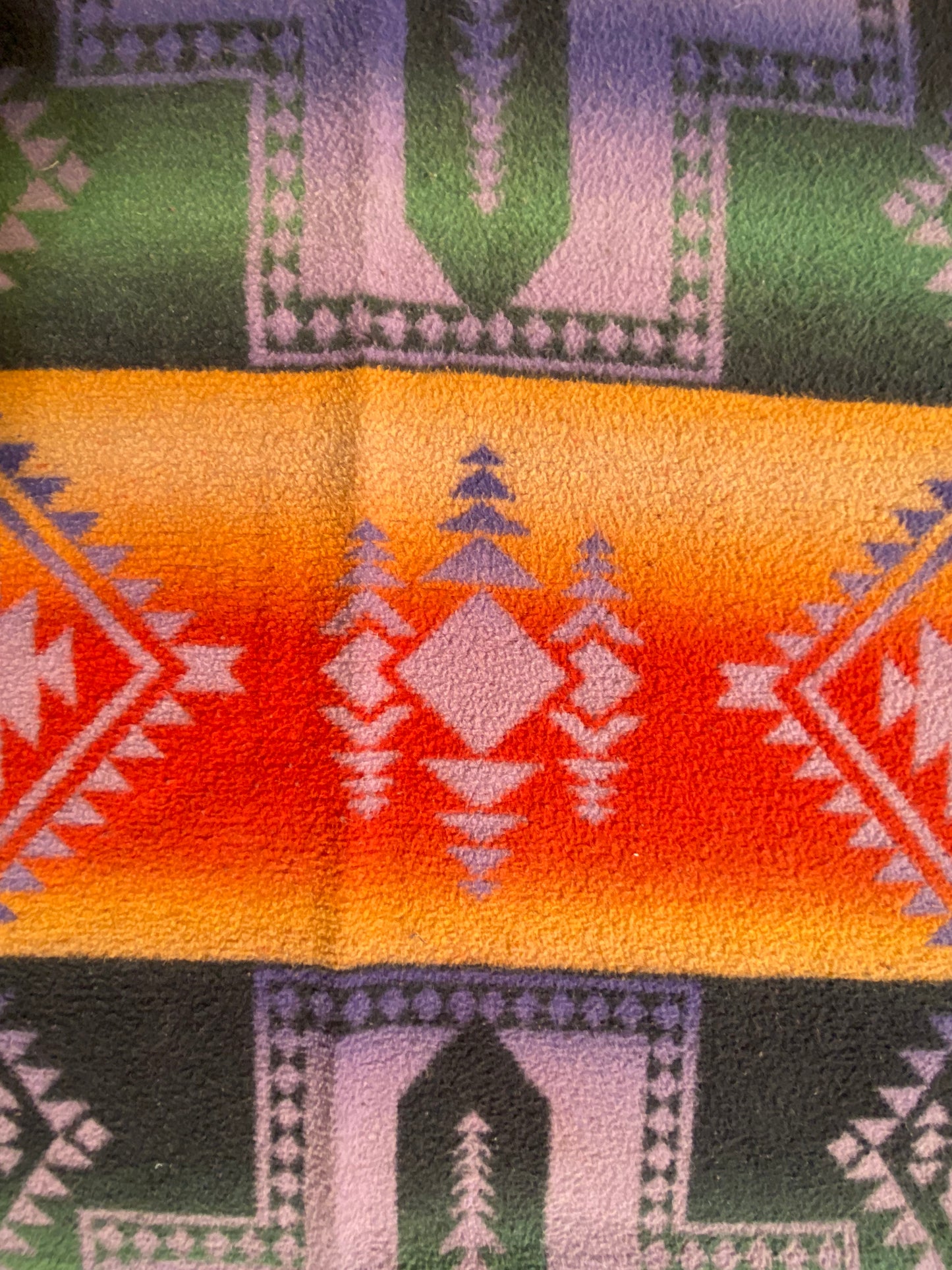 Beacon Indian Camp Blanket Ombré…. Lavender, sunset, green