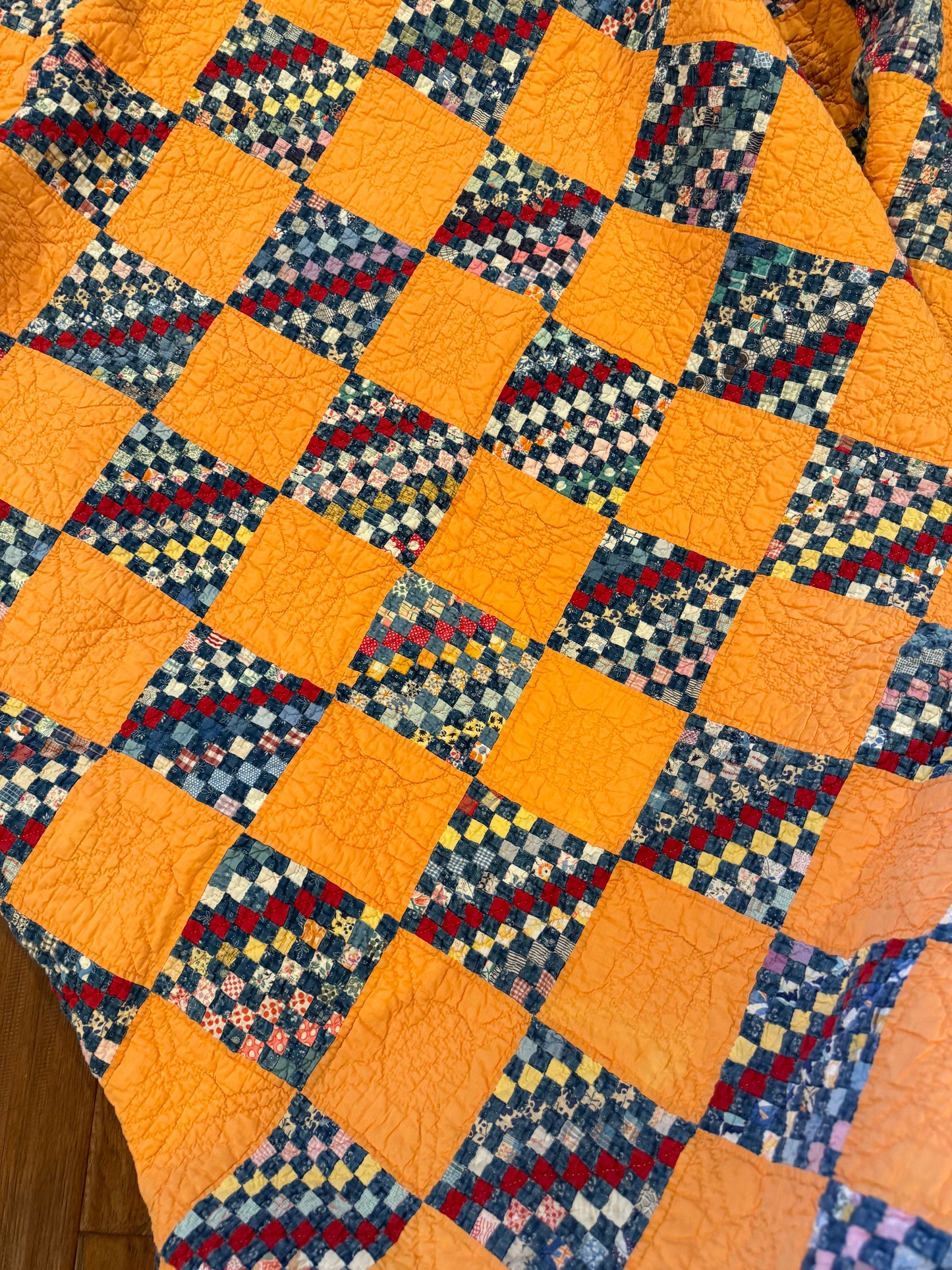 Outstanding Miniature Scale Patchwork Quilt